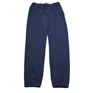 Soybu Woven Jogger Pants Mens Small‎ Blue Drawstring Lightweight Athletic